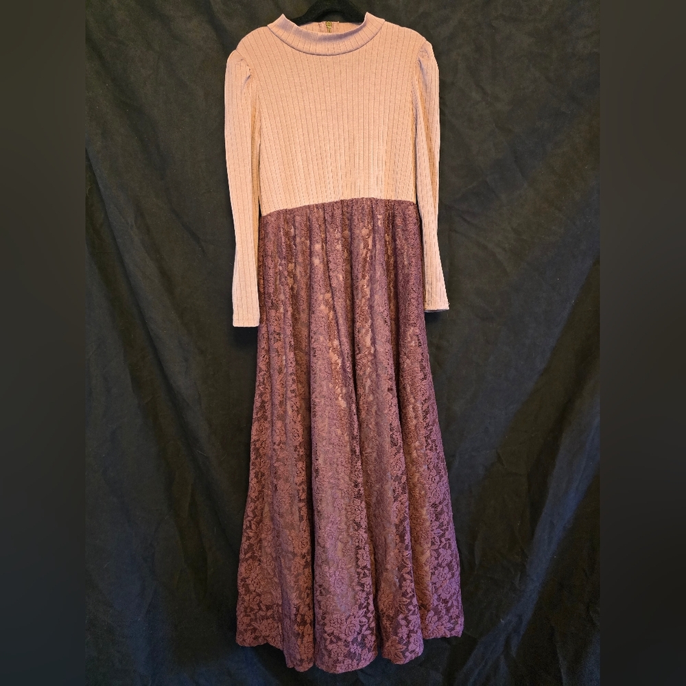 Joyfolie Mia Rose Girls Dress Lace Maxi Bijoux